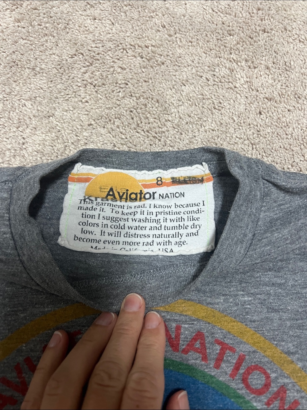 Aviator Nation class t shirt - Picture 5 of 6